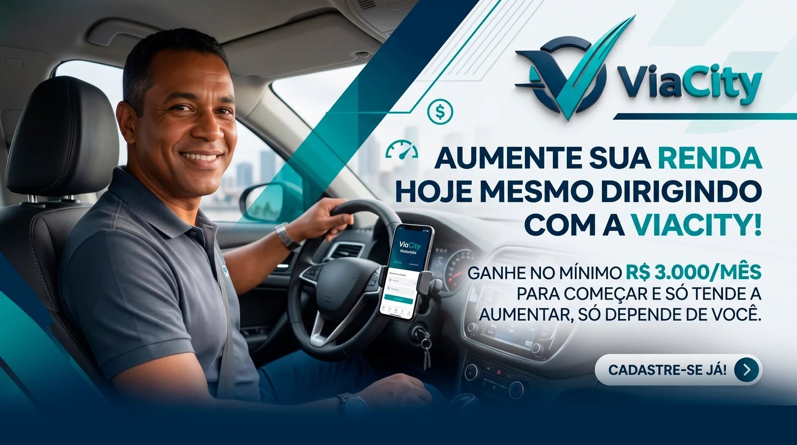 Seja um Motorista Parceiro